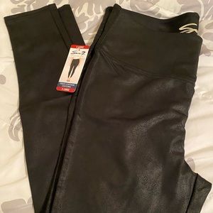 Seven7 Faux leather leggings